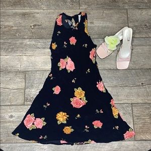 Vintage 1990s Rose Dress